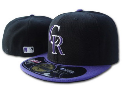 Colorado Rockies Fitted Hats-003