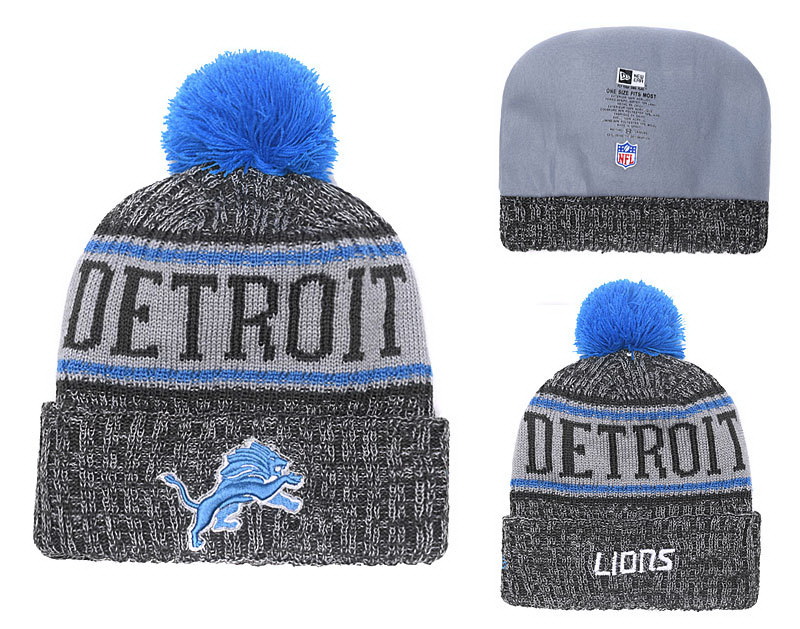 Detroit Lions Beanies-014