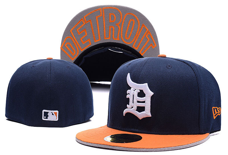 Detroit Tigers Fitted Hats-005