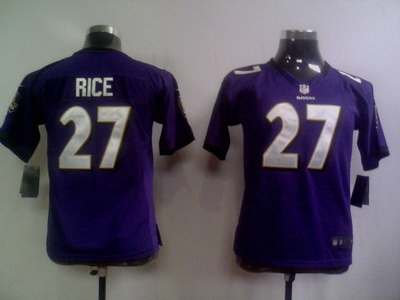 Elite Baltimore Ravens Kids Jersey-011
