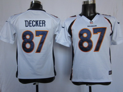 Elite Denver Broncos Kids Jersey-009