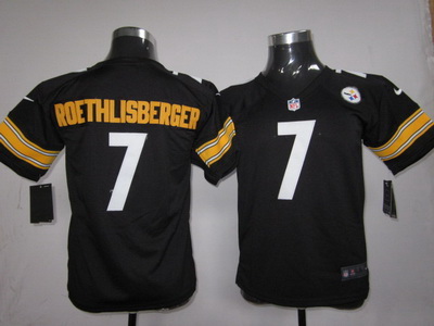 Elite Pittsburgh Steelers Kids Jersey-007