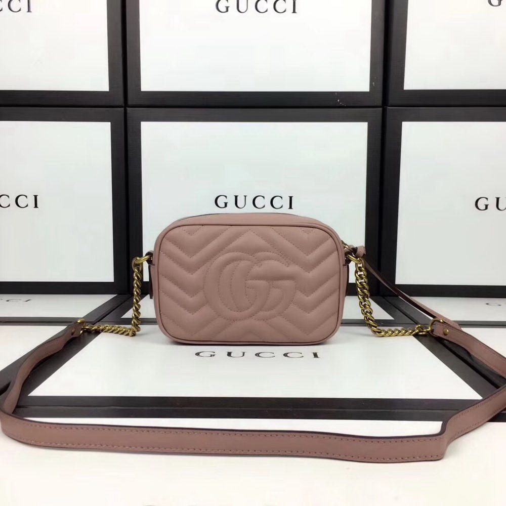 G GG Marmont Quilted Mini Bag