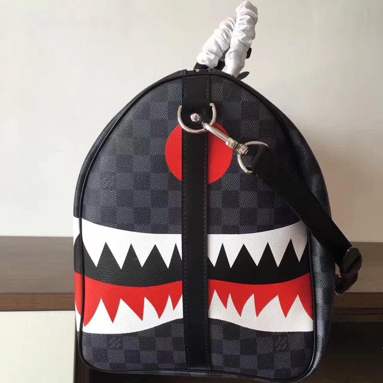 LV Shark Luggage bag