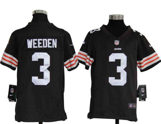 Limited Cleveland Browns Kids Jersey-002