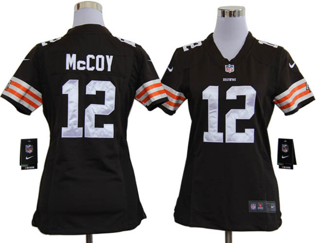 Limited Cleveland Browns Women Jersey-005