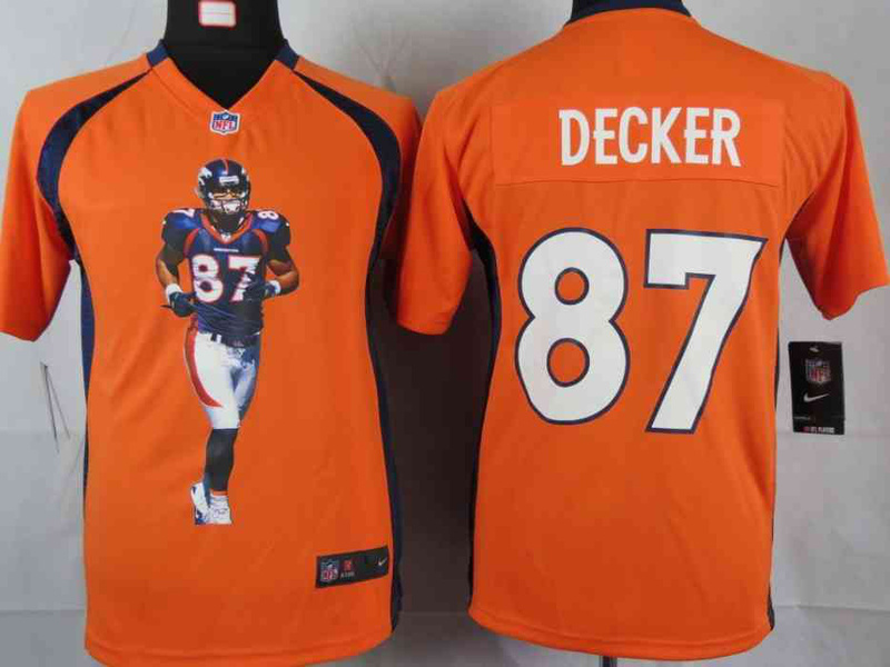 Limited Denver Broncos Kids Jersey-021