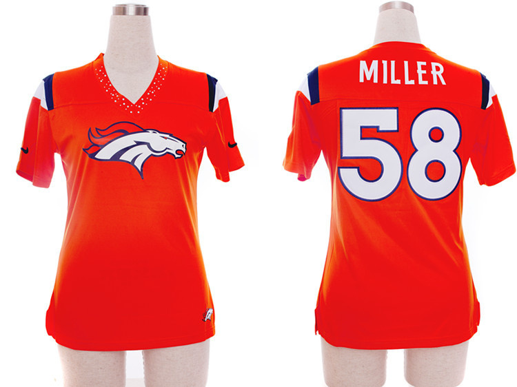 Limited Denver Broncos Women Jersey-027