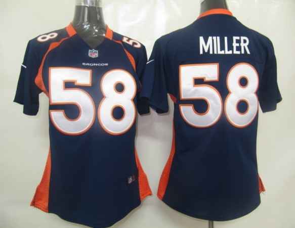 Limited Denver Broncos Women Jersey-028