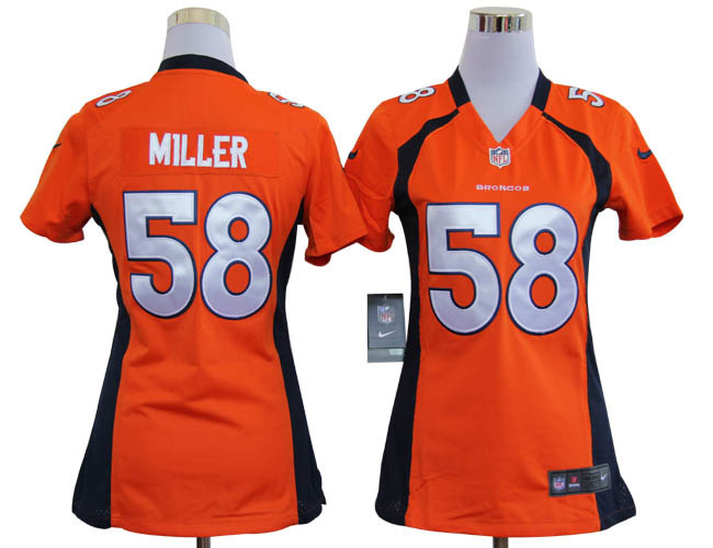 Limited Denver Broncos Women Jersey-029