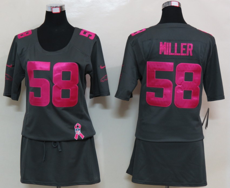 Limited Denver Broncos Women Jersey-030