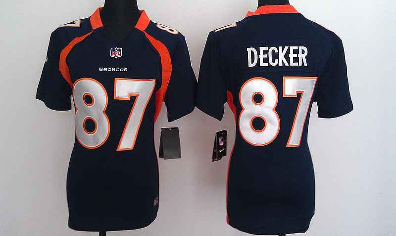 Limited Denver Broncos Women Jersey-043
