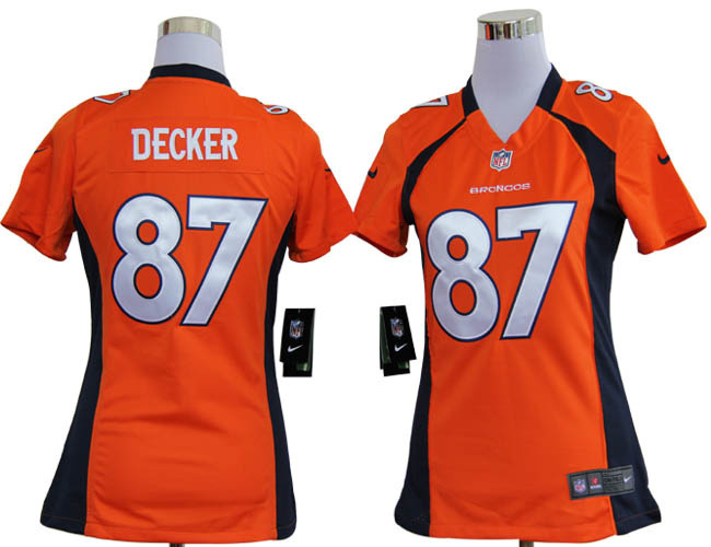 Limited Denver Broncos Women Jersey-044