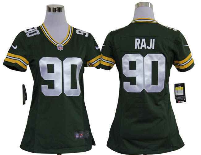 Limited Green Bay Packers Women Jersey-036