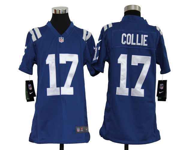 Limited Indianapolis Colts Kids Jersey-005