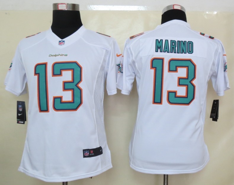 Limited Miami Dolphins Women Jersey-003