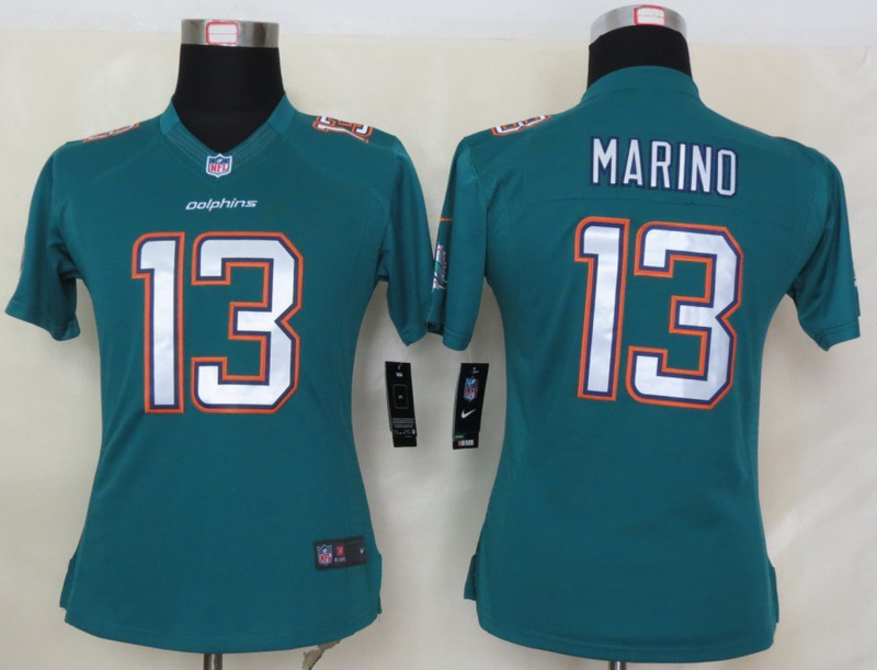 Limited Miami Dolphins Women Jersey-004