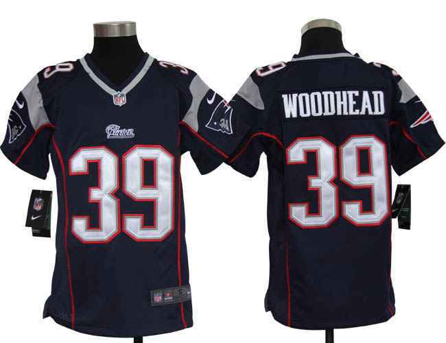 Limited New England Patriots Kids Jersey-006