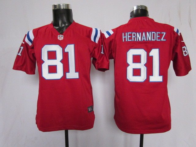 Limited New England Patriots Kids Jersey-009