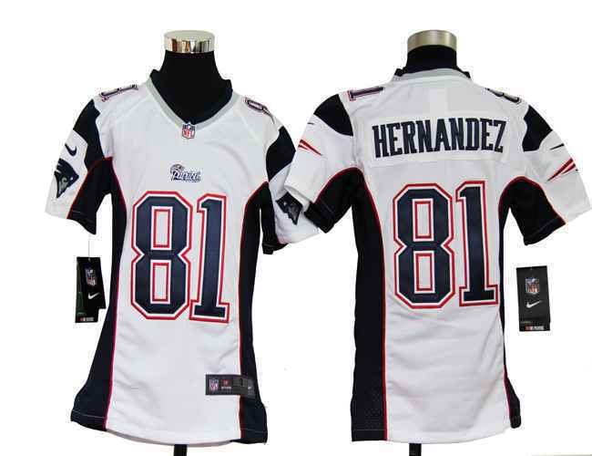 Limited New England Patriots Kids Jersey-010