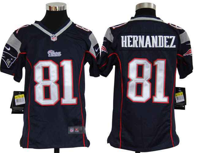 Limited New England Patriots Kids Jersey-011