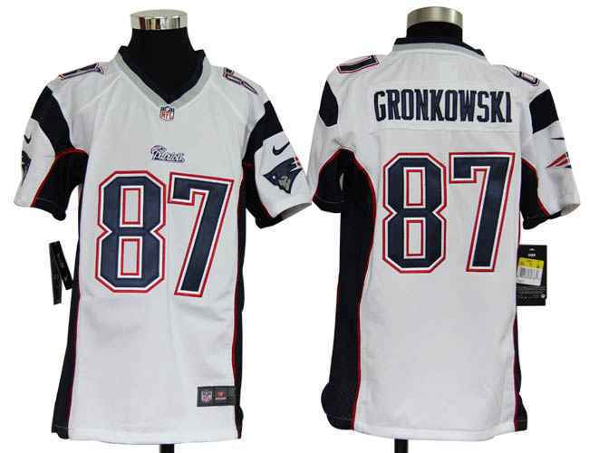 Limited New England Patriots Kids Jersey-013