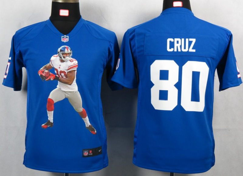 Limited New York Giants Kids Jersey-008
