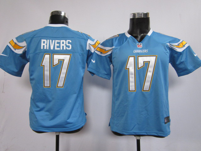 Limited San Diego Chargers Kids Jersey-002