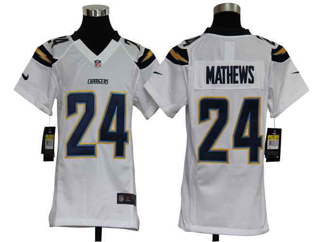 Limited San Diego Chargers Kids Jersey-004
