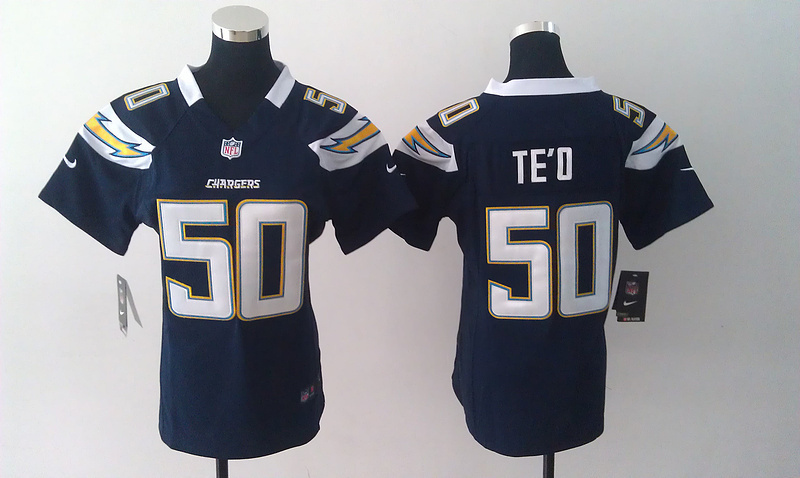Limited San Diego Chargers Women Jersey-009