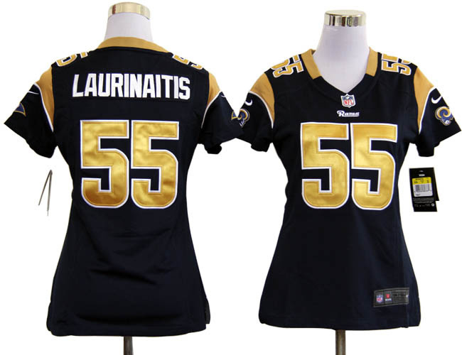 Limited St Louis Rams Women Jersey-010