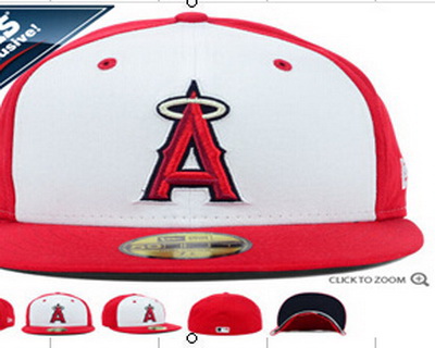 Los Angeles Angels Fitted Hats-013