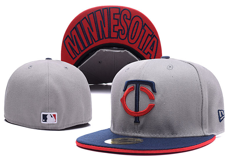 Minesota Twins Fitted Hats-003