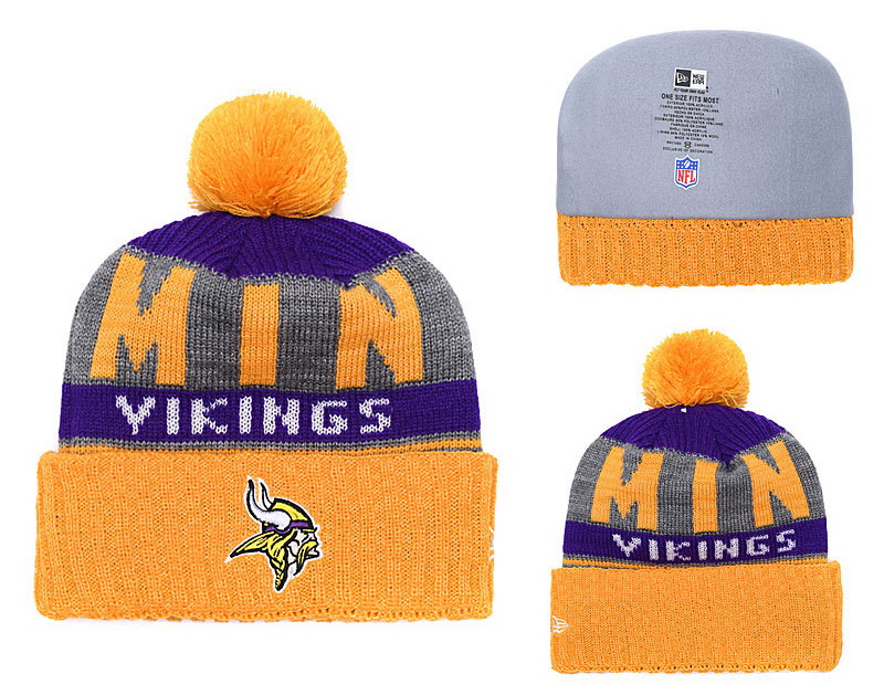 Minnesota Vikings Beanies-014