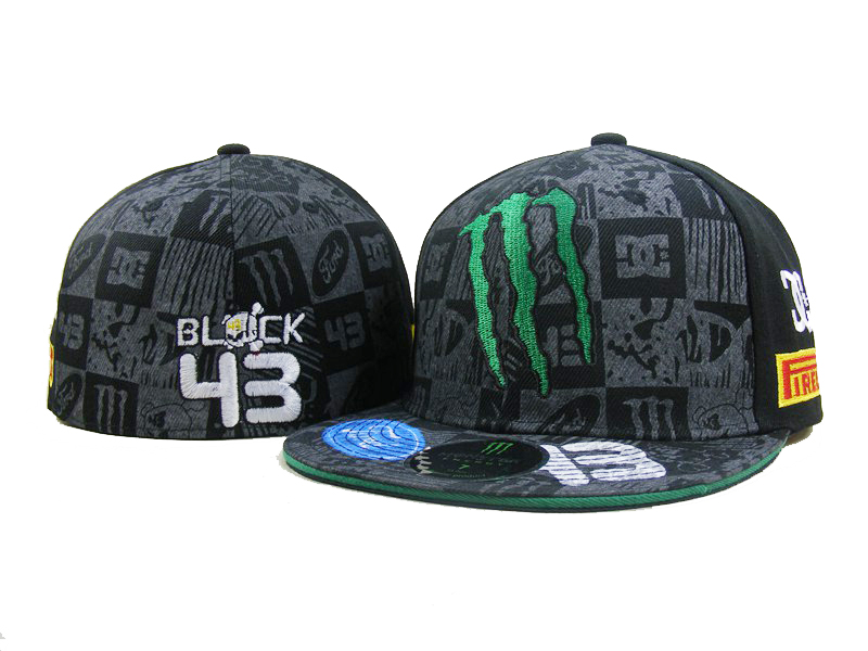 Monster Fitted Hats-098