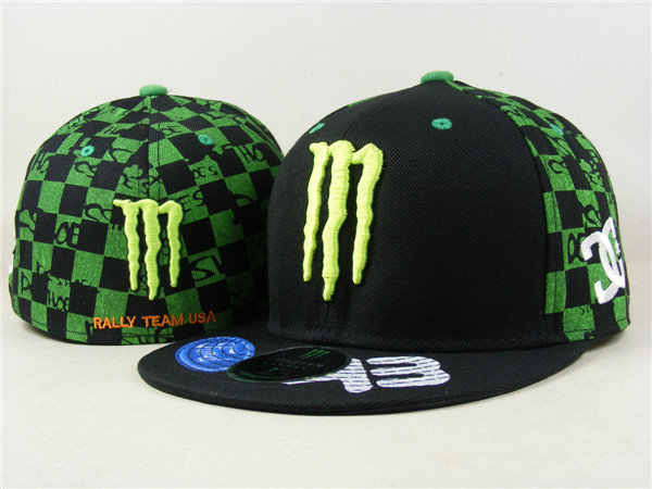 Monster Fitted Hats-111