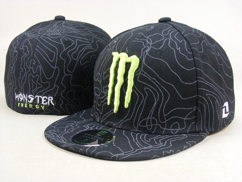 Monster Fitted Hats-114