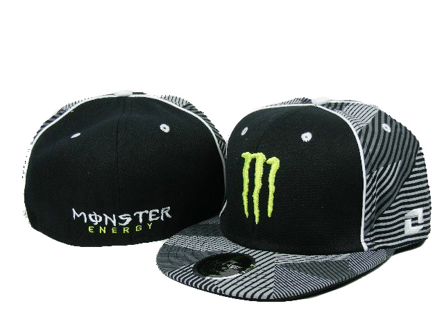 Monster Fitted Hats-125