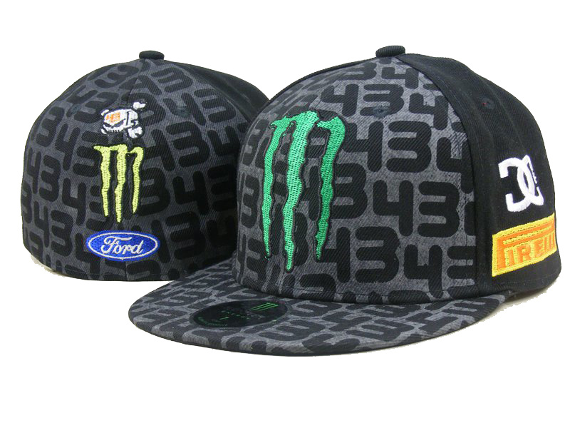 Monster Fitted Hats-139