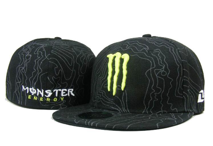 Monster Fitted Hats-142