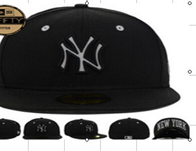 New york yankees Fitted Hats-048