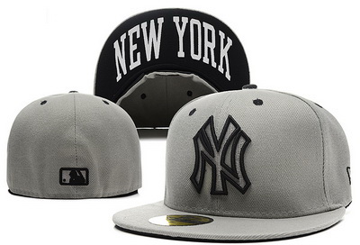 New york yankees Fitted Hats-049