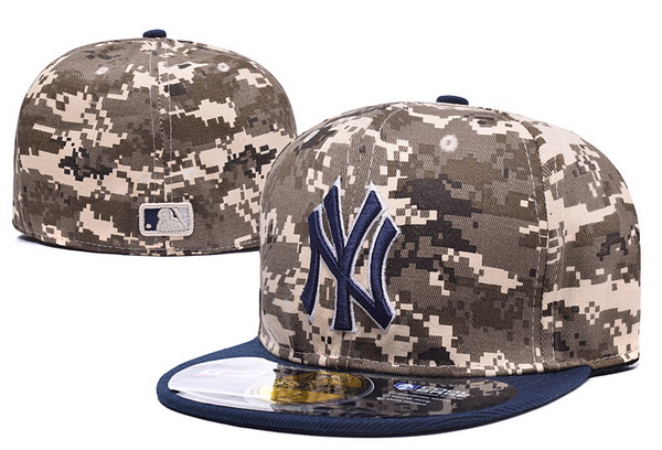 New york yankees Fitted Hats-059