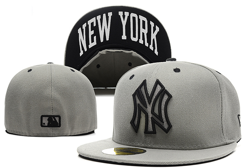 New york yankees Fitted Hats-060