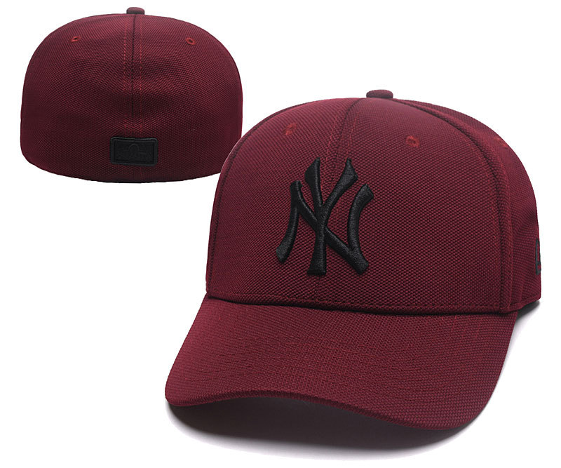 New york yankees Fitted Hats-073