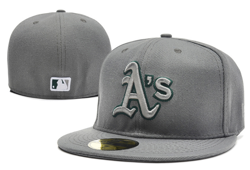 Oakland Athletics Fitted Hats-013