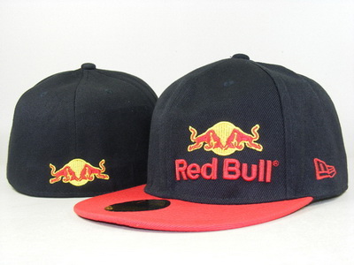 Red Bull Fitted Hats-004