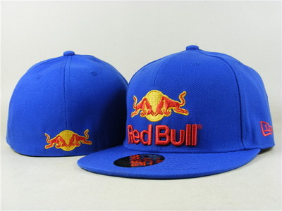 Red Bull Fitted Hats-007