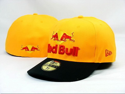 Red Bull Fitted Hats-009