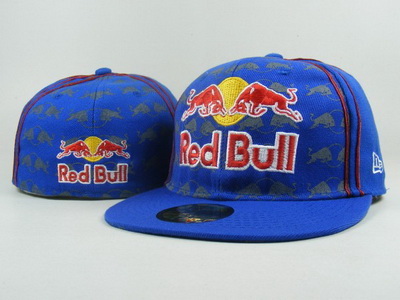 Red Bull Fitted Hats-011